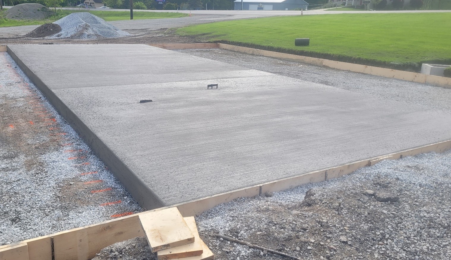 New Tank Pad Installation