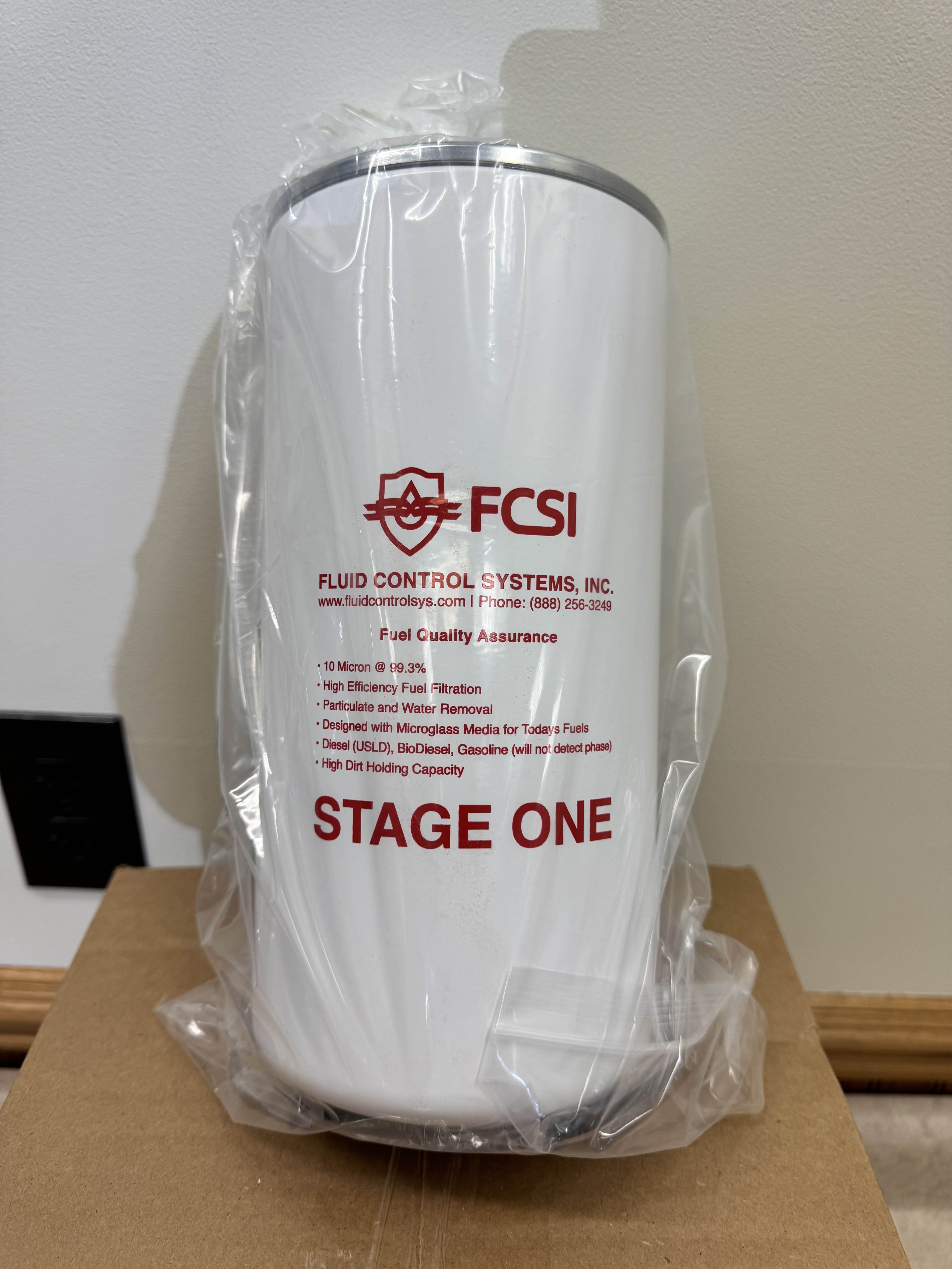 Stage One Filter - Front View